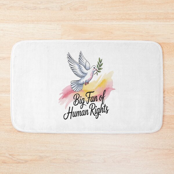 Item preview, Big Fan of Human Rights Dove Peace Equality Advocate  designed and sold by JonBarnes22.