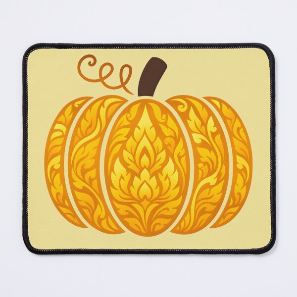 Item preview, Golden Thai Pattern Pumpkin designed and sold by LinLuckStudio.