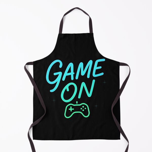 Item preview, Game On Neon Design – Green & Blue Glow Typography with Controller for Gamers, Stickers & Apparel designed and sold by DailyVibesCo.