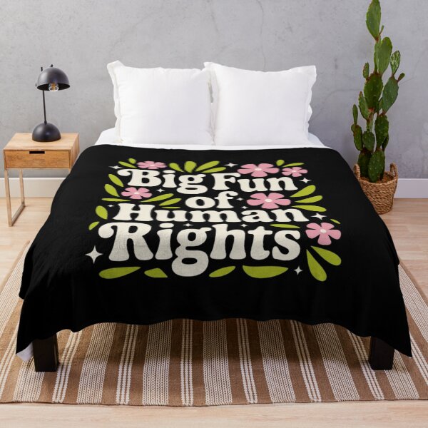Item preview, Big Fan of Human Rights Protest Vibes Flowers Social Justice designed and sold by JonBarnes22.