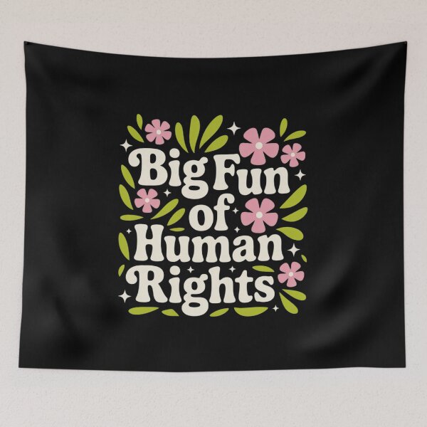 Item preview, Big Fan of Human Rights Protest Vibes Flowers Social Justice designed and sold by JonBarnes22.