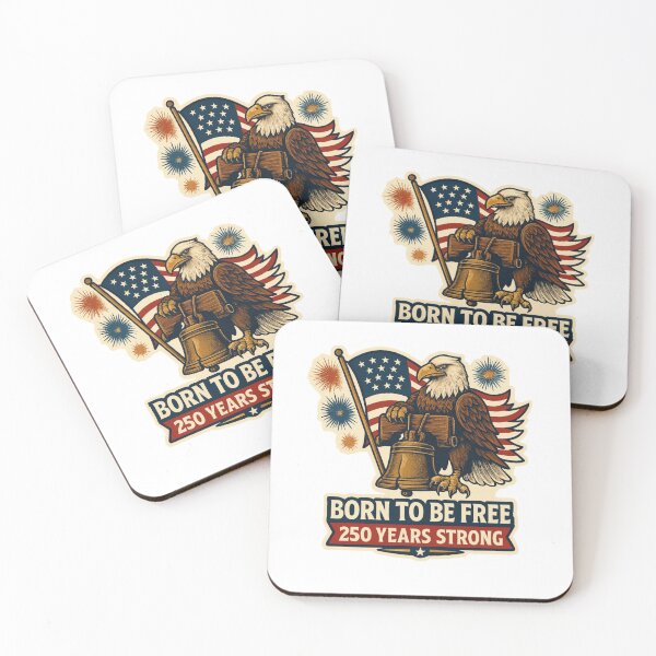 Item preview, 250th Anniversary of the USA - Born to Be Free – 250 Years Strong designed and sold by Collins Design.