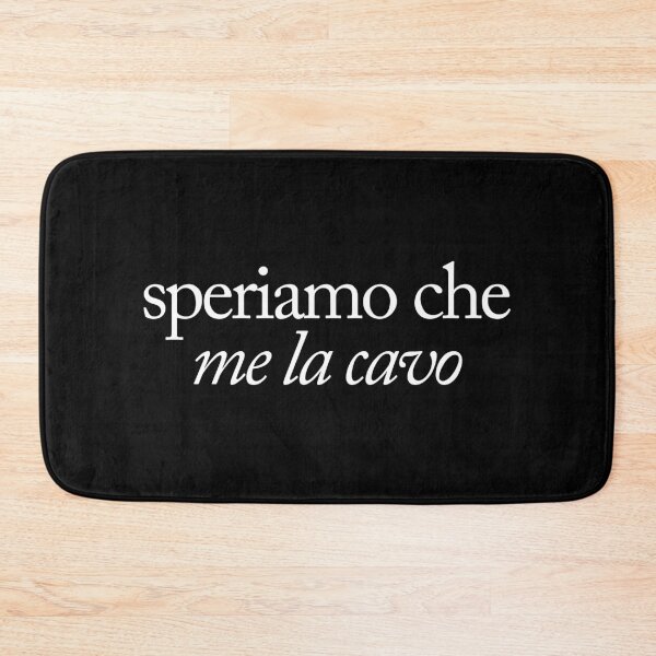 Item preview, Speriamo che me la cavo designed and sold by SpilloDesign.