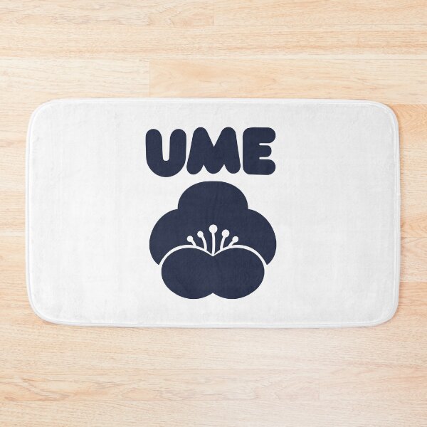 Item preview, Ume Blossom Illustration – Japanese Plum Flower Graphic – Navy designed and sold by StudioMeggi.