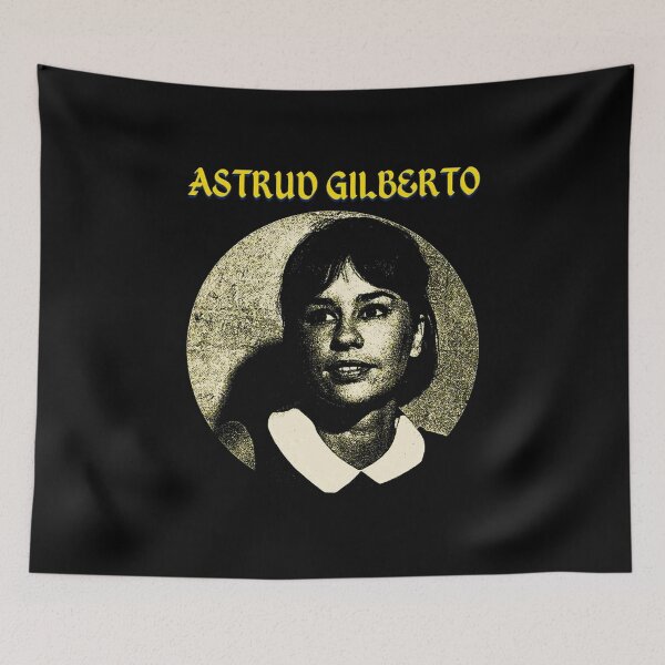 Item preview, Astrud Gilberto Brazilian Samba Bossa Nova Singer T-Shirt designed and sold by RhiannonStroman.