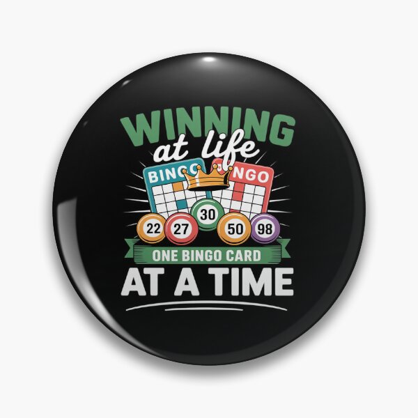 Item preview, Bingo Gambling Design Winning At Life One Bingo Card designed and sold by JonBarnes22.