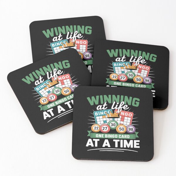 Item preview, Bingo Gambling Design Winning At Life One Bingo Card designed and sold by JonBarnes22.