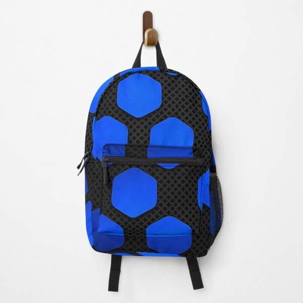 Item preview, Blue Hexagon Grid designed and sold by Kaleidoscope Print.