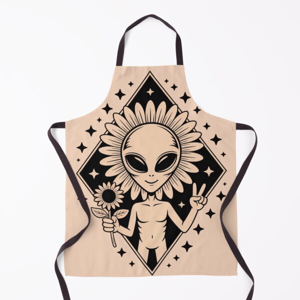 Item preview, Alien with a sunflower designed and sold by 123ks.