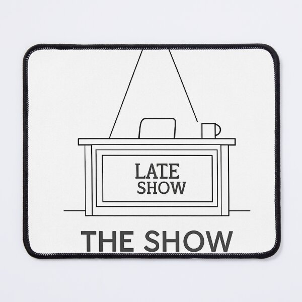 Item preview, The Late Show The Empty Stage The Show Must Go On designed and sold by Vincentouvier.
