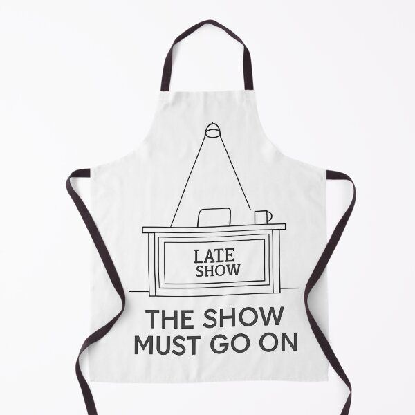 Item preview, The Late Show The Empty Stage The Show Must Go On designed and sold by Vincentouvier.
