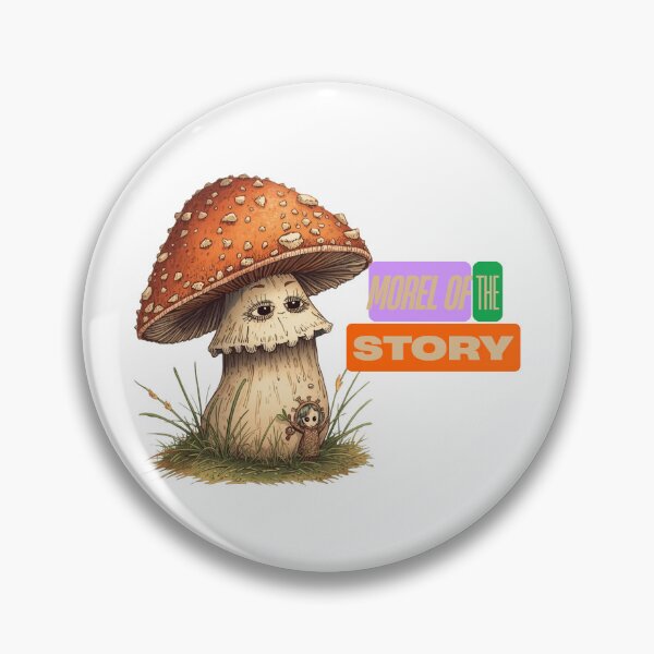 Item preview, Morel of the Story – Cute Mushroom Friends Cartoon Design designed and sold by FindYouByZ.