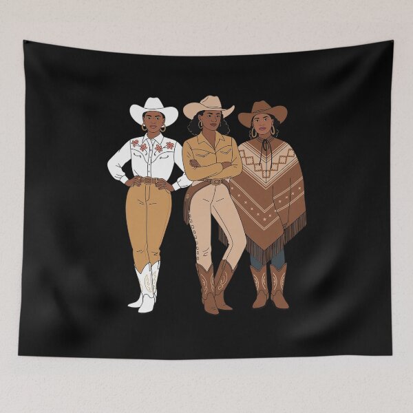 Item preview, Black Cowgirl Melanin Western Rodeo designed and sold by JulienAureo.
