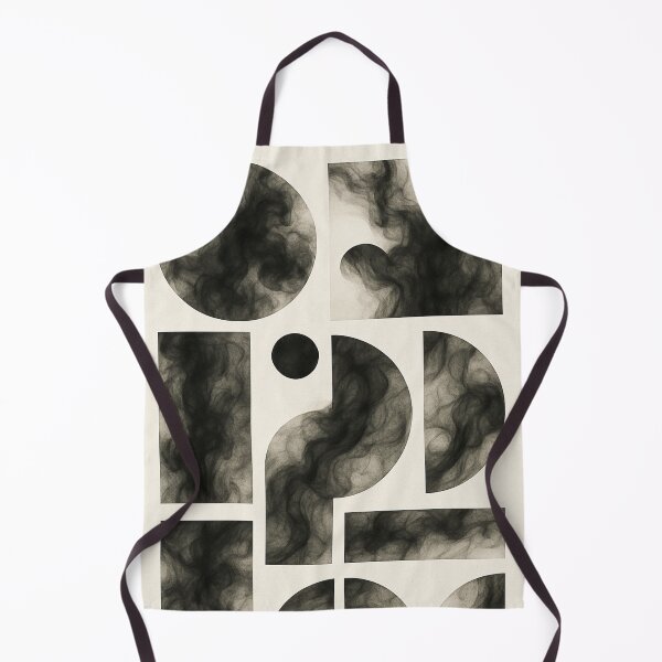 Item preview, Smoke in Geometric Forms – Abstract Minimalist Design designed and sold by Zenvo.