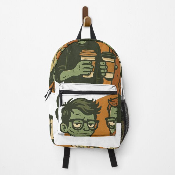 Item preview, Squad Ghouls – Funny Hipster Zombie Halloween Design designed and sold by CanvasFox.