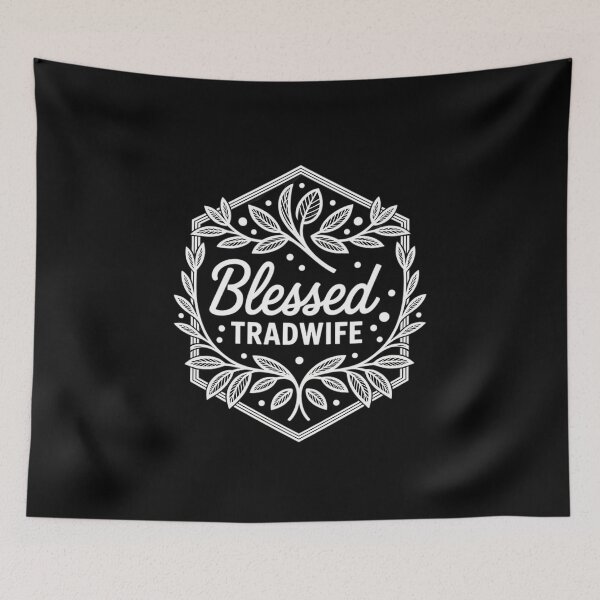 Item preview, Blessed Tradwife Floral Traditional Wife Role designed and sold by JulienAureo.