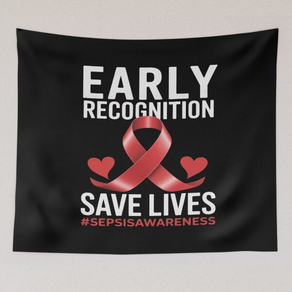 Item preview, Blood Cancer Awareness Red Ribbon Leukemia Lymphoma Myeloma designed and sold by JulienAureo.