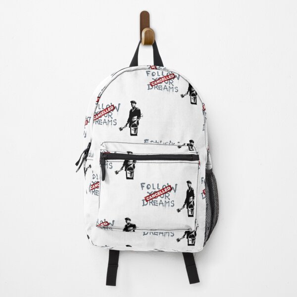 Item preview, Follow Your Dreams Cancelled - Banksy Quote designed and sold by miles-conner.
