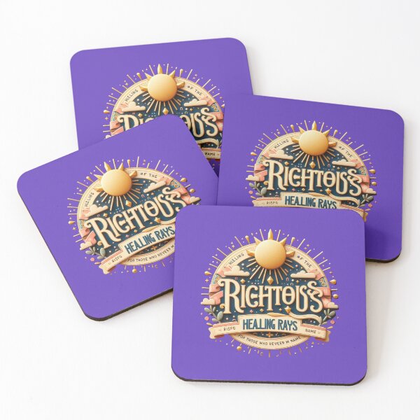 Item preview, Healing Rays of the Righteous Sun – Malachi 4:2, designed and sold by PaintMeWorld.