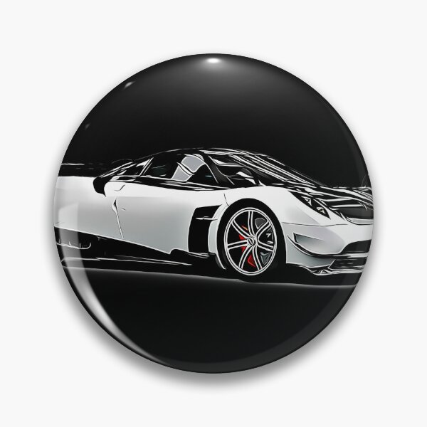 Item preview, Pagani Huayra Supercar Racing Cartoon designed and sold by Dustinlivia.