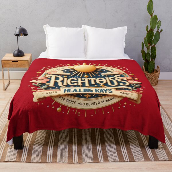 Item preview, Healing Rays of the Righteous Sun – Malachi 4:2, designed and sold by PaintMeWorld.