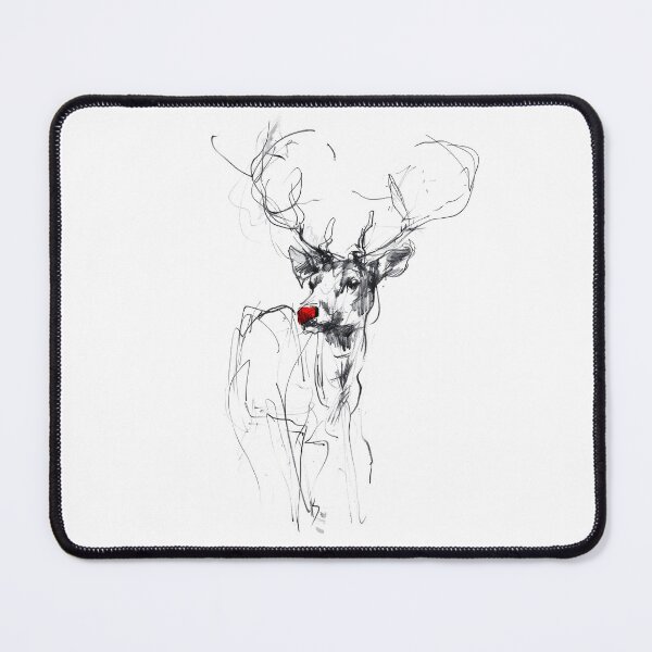 Item preview, Rudolph the Red-Nosed Reindeer designed and sold by SleekLineSketches.