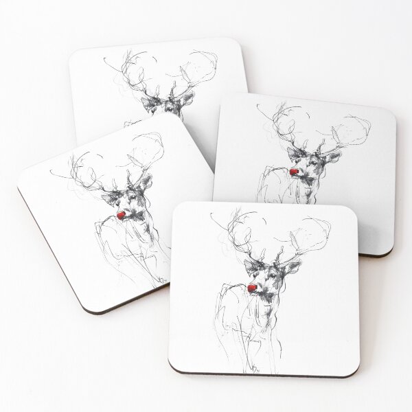 Item preview, Rudolph the Red-Nosed Reindeer designed and sold by SleekLineSketches.
