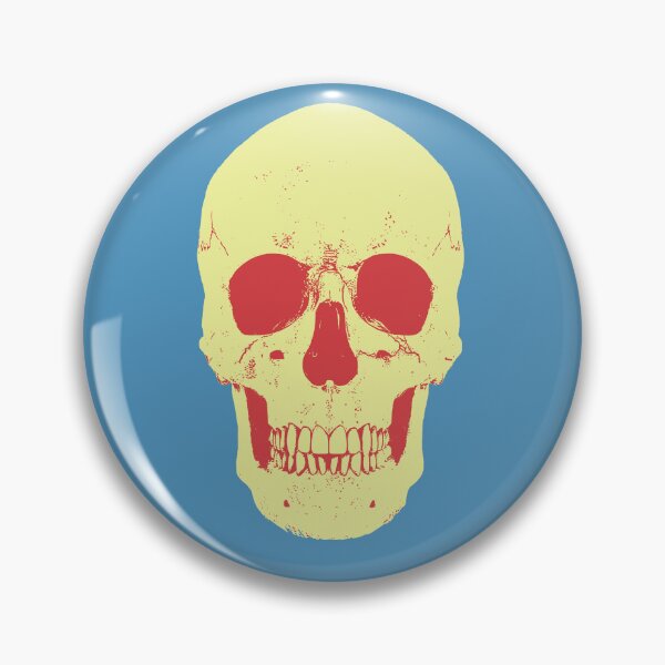 Item preview, Big, Yellow Happy Skull designed and sold by Type, Wine, etc..