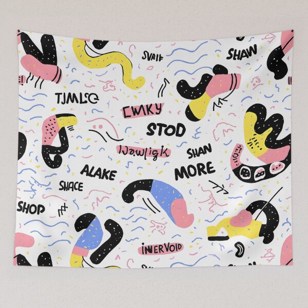 Item preview, Urban Scribble Chaos designed and sold by Cosmic Ray.
