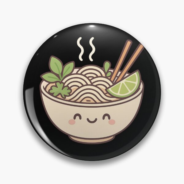 Item preview, Vietnamese Food - kawaii pho soup designed and sold by DamioPolArt.