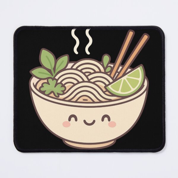 Item preview, Vietnamese Food - kawaii pho soup designed and sold by DamioPolArt.