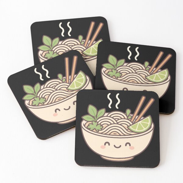 Item preview, Vietnamese Food - kawaii pho soup designed and sold by DamioPolArt.