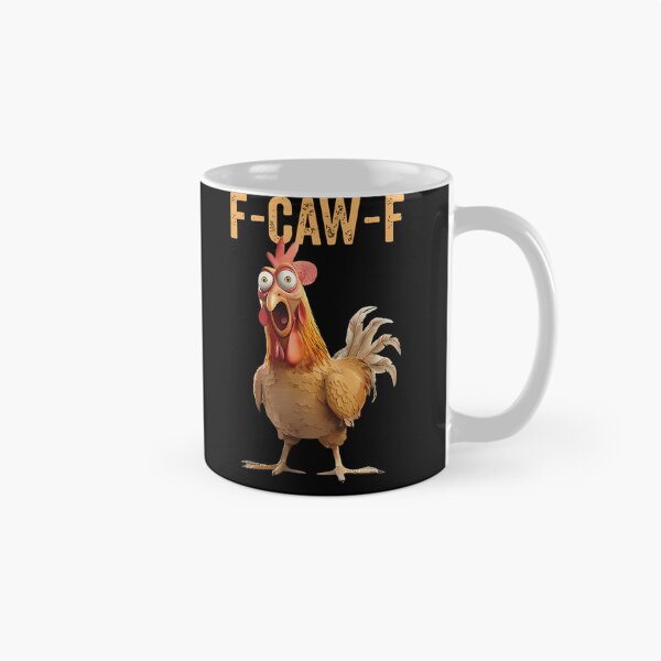 Item preview,  Funny Screaming Chicken F-Caw-F Joke designed and sold by YonnaKendrick.