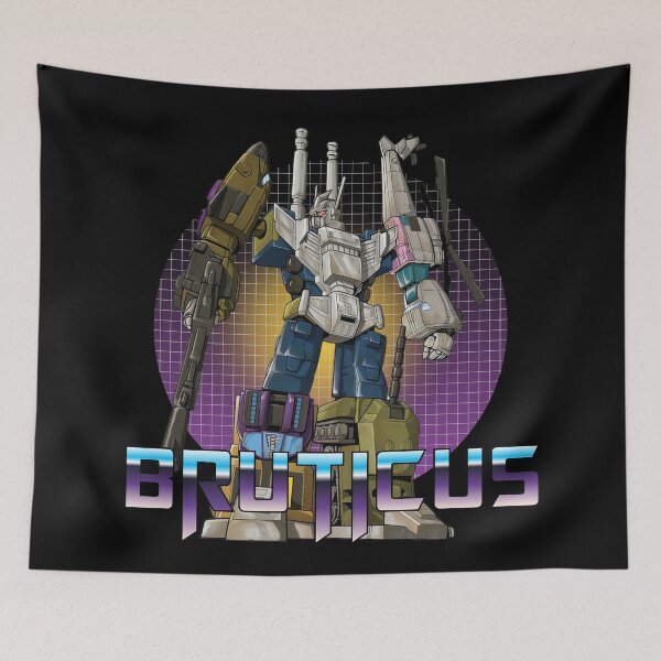 Item preview, Bruticus G1 Robot Mecha Retro V2 designed and sold by Retr0Tshirts.
