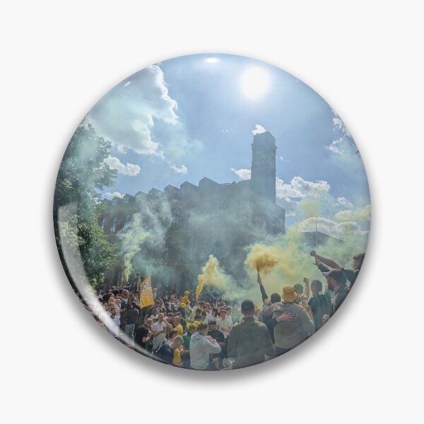 Item preview, Leeds United fans celebrating winning The Championship. Millenium Square, Leeds. 3 May 2025.  designed and sold by graham geldard photography.