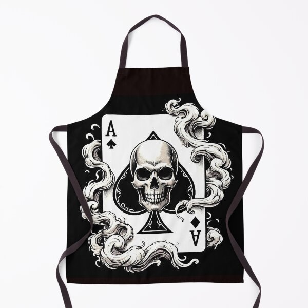 Item preview, Ace of Spades Skull designed and sold by ViaARTfactory.