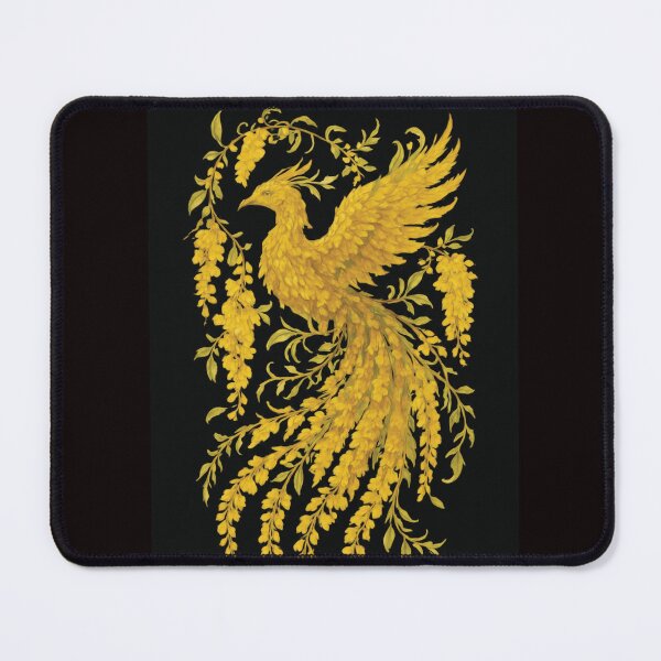 Item preview, Golden Phoenix Rises from the Wisteria designed and sold by thitimajarunrat.
