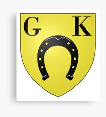 French France Coat of Arms 15265 Blason de la ville de Kembs Canvas Print