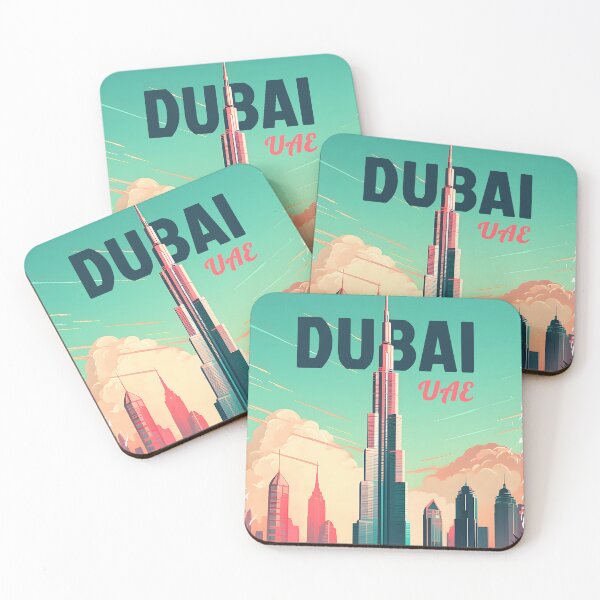 Item preview, Dubai UAE City Poster Wall Home Decor Art designed and sold by GTwoThree.