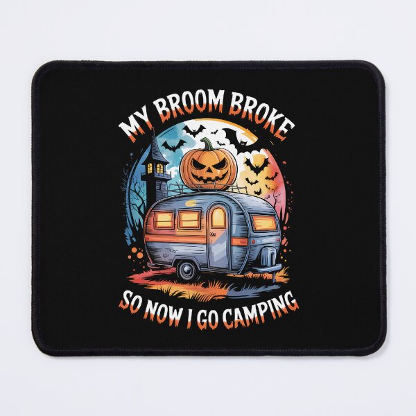 Item preview, Camping Halloween Witch designed and sold by tearbytea.