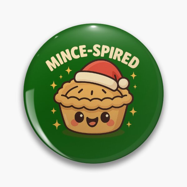 Item preview, Mince-spired – Funny Christmas Pie Pun designed and sold by BloomKind.