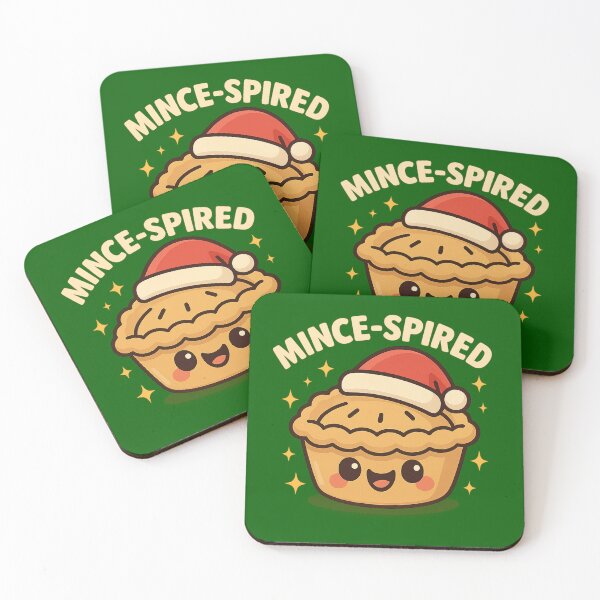 Item preview, Mince-spired – Funny Christmas Pie Pun designed and sold by BloomKind.