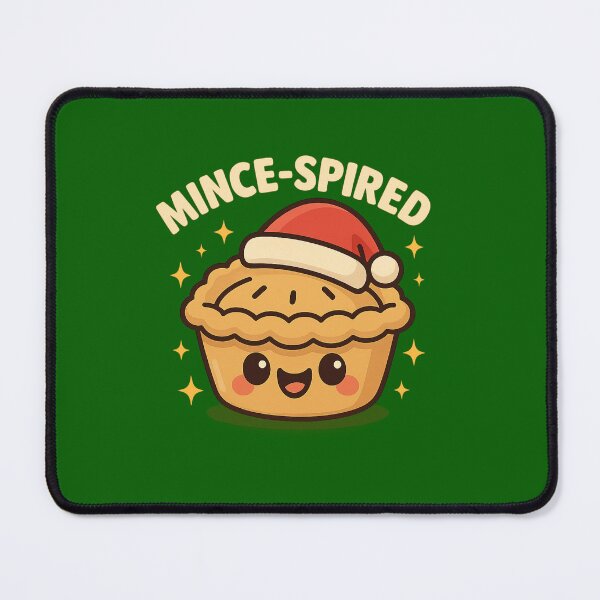 Item preview, Mince-spired – Funny Christmas Pie Pun designed and sold by BloomKind.
