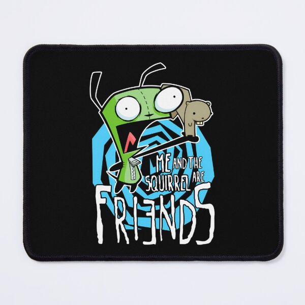 Item preview, Invader Zim GIR Me And The Squirrel Are Friends! designed and sold by MathildLazure.