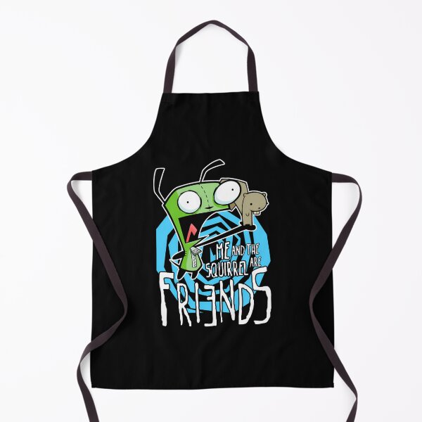 Item preview, Invader Zim GIR Me And The Squirrel Are Friends! designed and sold by MathildLazure.