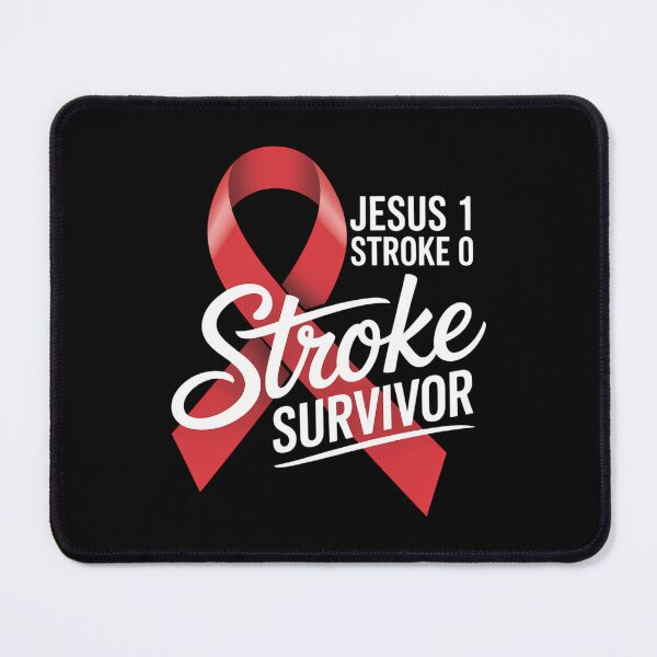Item preview, Christian Stroke Survivor Awareness Ribbon designed and sold by tearbytea.