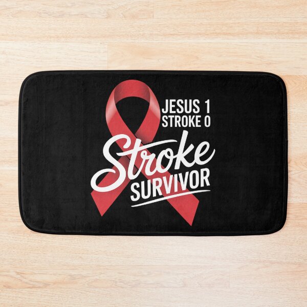 Item preview, Christian Stroke Survivor Awareness Ribbon designed and sold by tearbytea.