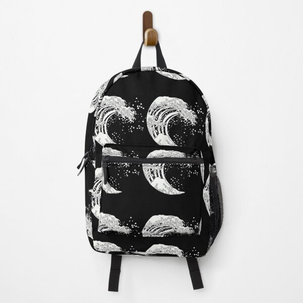Item preview, Black And White Great Wave designed and sold by isymndmf88.