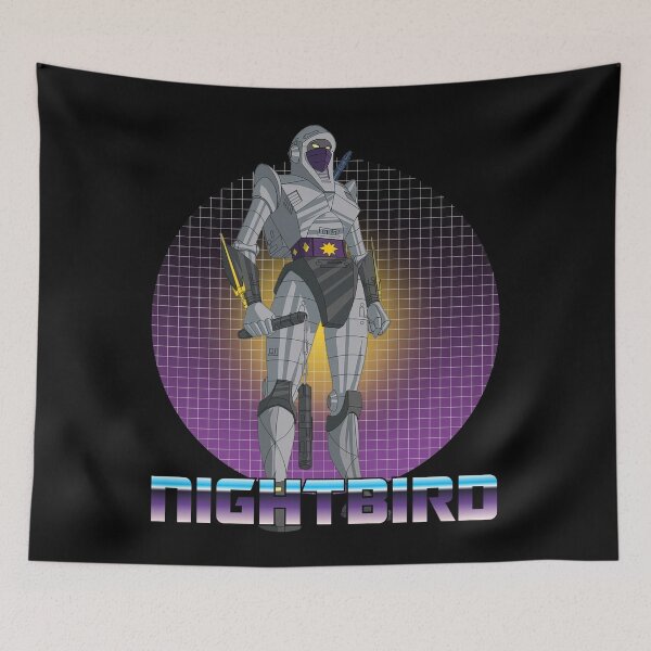 Item preview, Nightbird G1 Robot designed and sold by Retr0Tshirts.