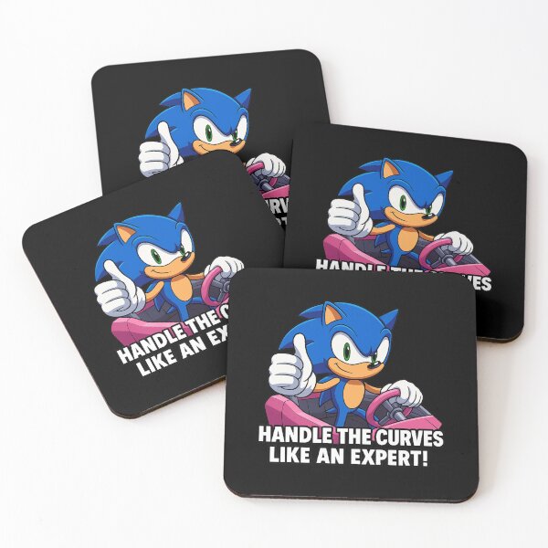 Item preview, Sonic Handles Curves Like An Expert Classic T-Shirt designed and sold by traceyjamiedap.